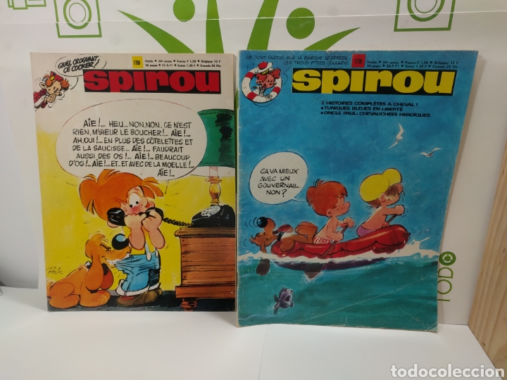 C&oacute;mics: Lote de 83 Revistas Spirou. - Foto 12