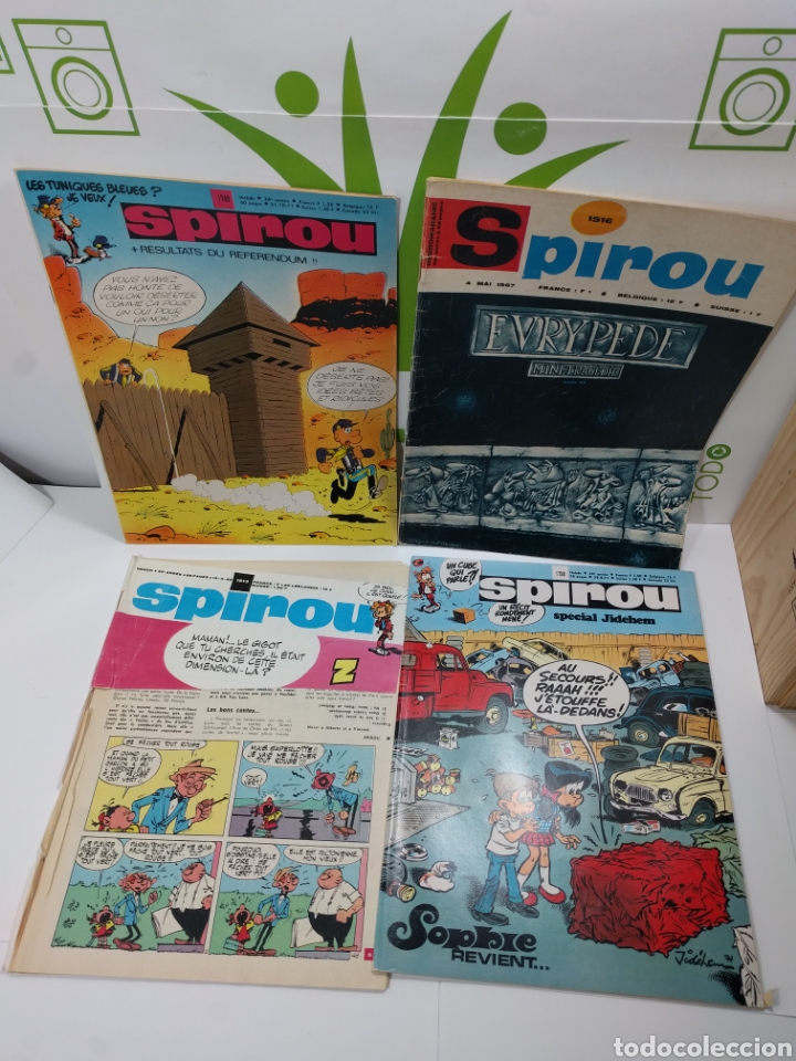 C&oacute;mics: Lote de 83 Revistas Spirou. - Foto 14