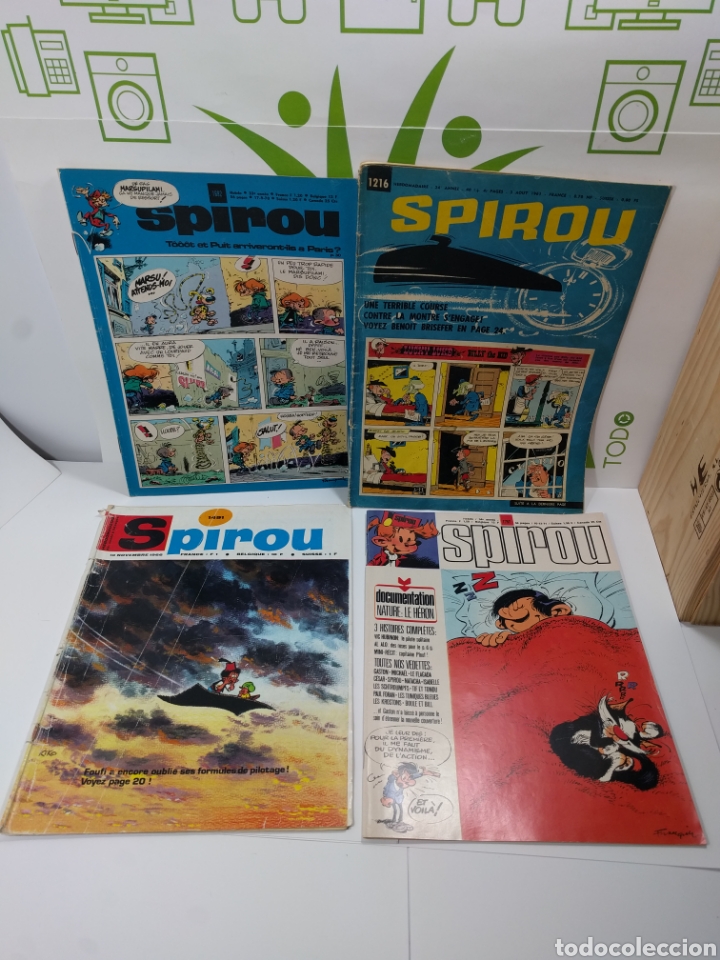 C&oacute;mics: Lote de 83 Revistas Spirou. - Foto 17