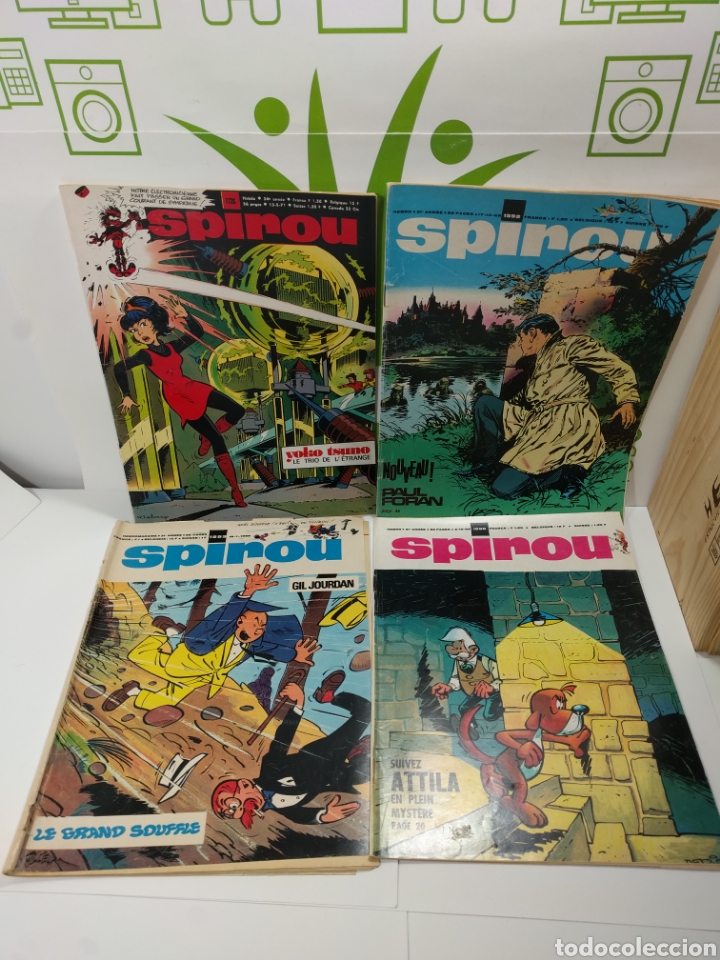 C&oacute;mics: Lote de 83 Revistas Spirou. - Foto 18