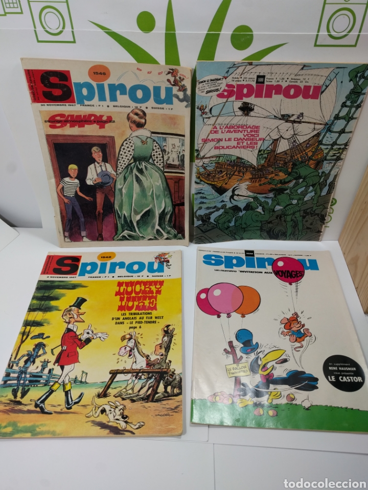C&oacute;mics: Lote de 83 Revistas Spirou. - Foto 20