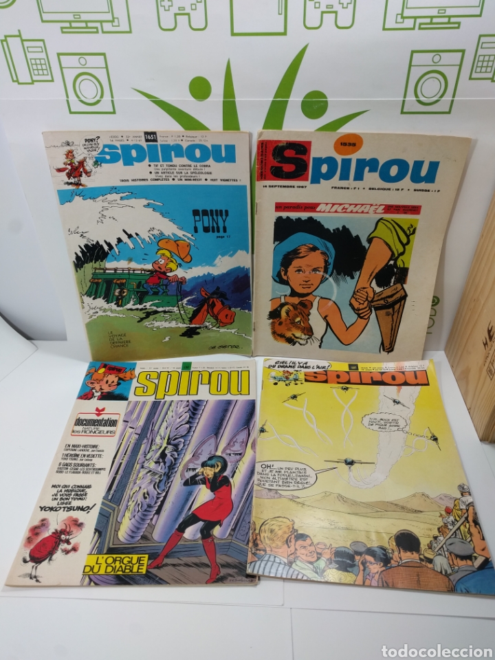 C&oacute;mics: Lote de 83 Revistas Spirou. - Foto 21