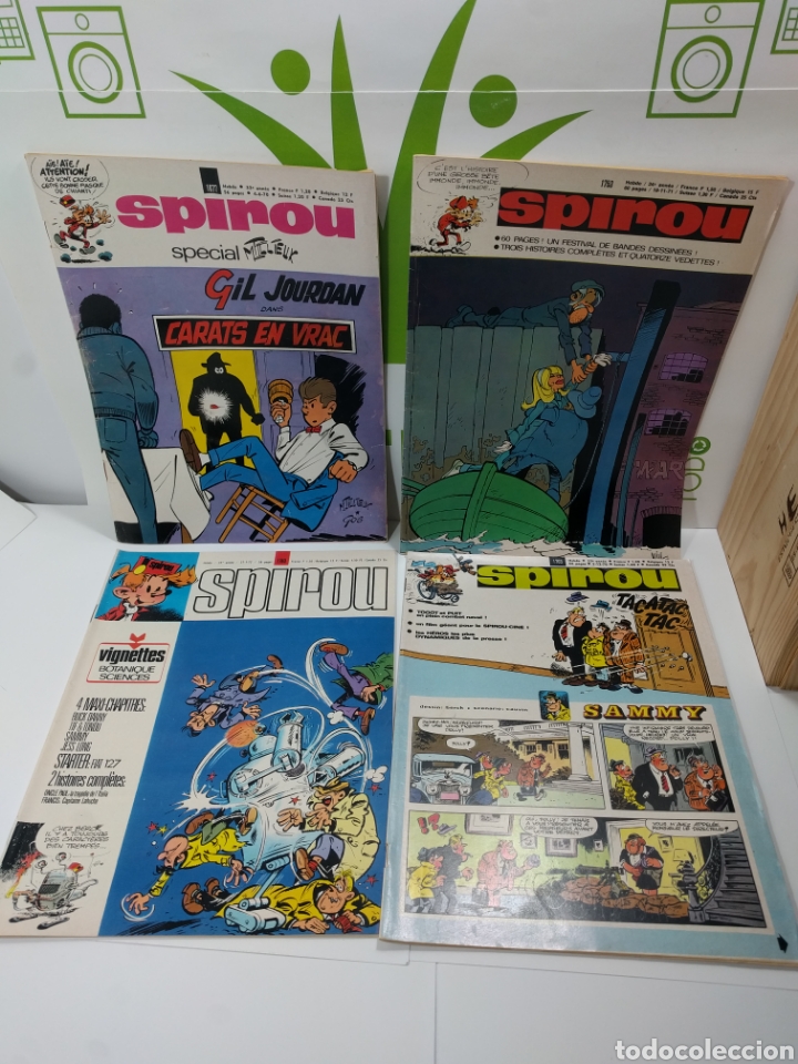 C&oacute;mics: Lote de 83 Revistas Spirou. - Foto 22