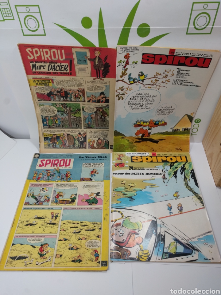 C&oacute;mics: Lote de 83 Revistas Spirou. - Foto 23