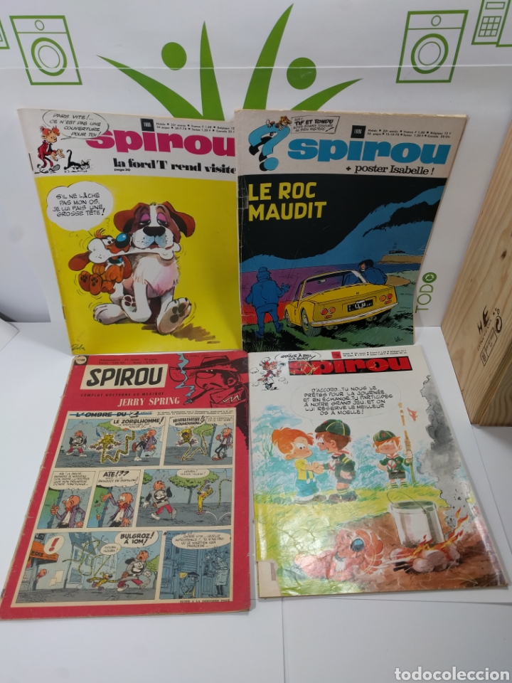 C&oacute;mics: Lote de 83 Revistas Spirou. - Foto 24