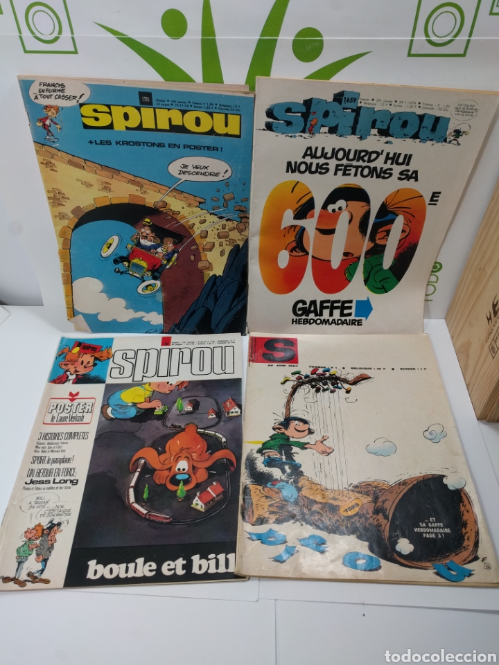 C&oacute;mics: Lote de 83 Revistas Spirou. - Foto 25