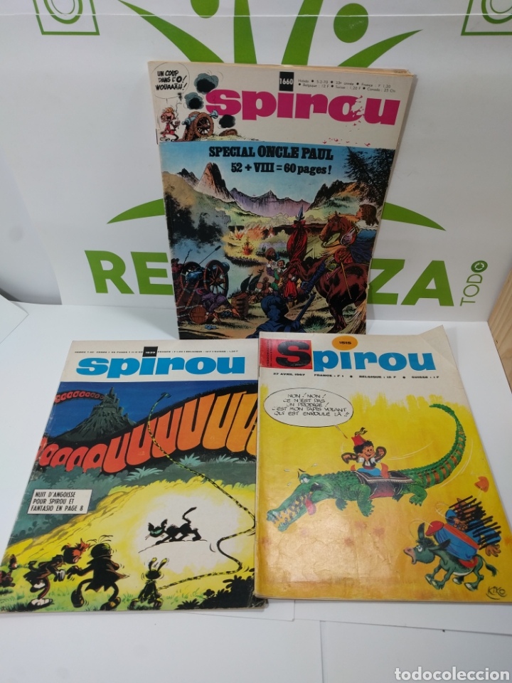 C&oacute;mics: Lote de 83 Revistas Spirou. - Foto 27