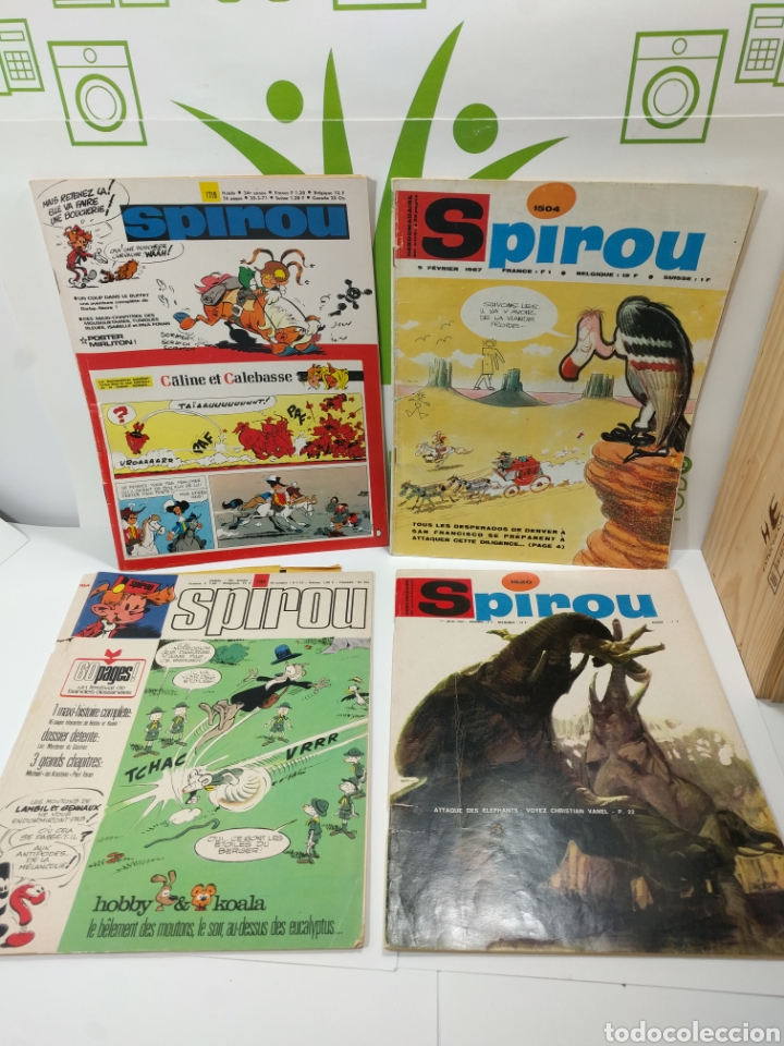 C&oacute;mics: Lote de 83 Revistas Spirou. - Foto 28