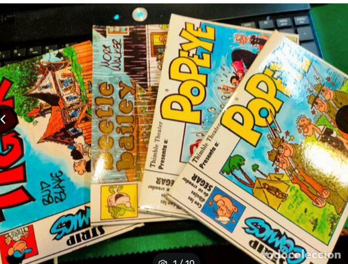 C&oacute;mics: 4 EJEMPLARES STRIP COMICS..N&deg; 1.5.10.12. - Foto 1