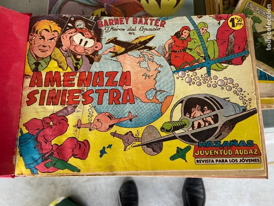 C&oacute;mics: BARNEY BAXTER 2&ordf; BUEN ESTADO ENVUADERNADA BOLSA 26 - Foto 1