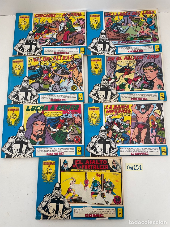 C&oacute;mics: Lote de Comic guerrero del antifaz - Foto 1