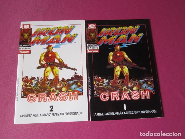 C&oacute;mics: IRON MAN CRASH 2 COMPLETA EPIC COMICS FORUM EXCELENTE L44 - Foto 1