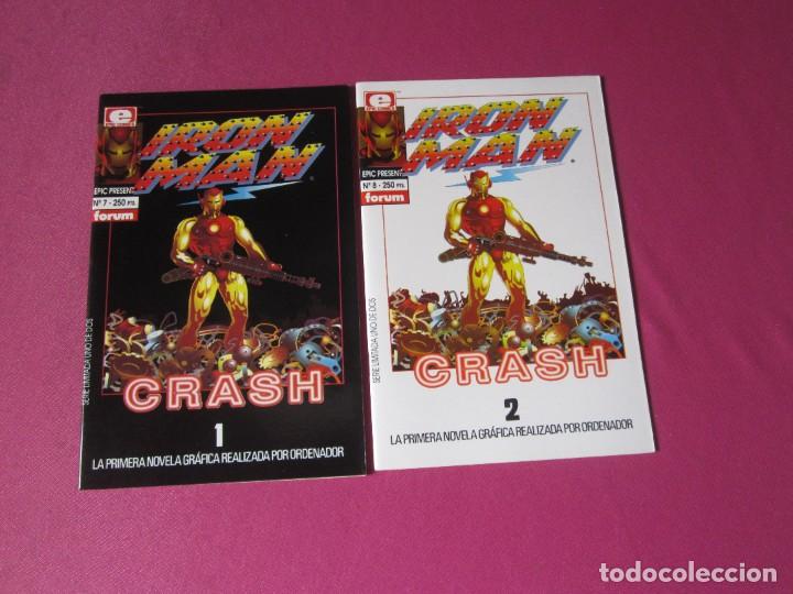 C&oacute;mics: IRON MAN CRASH 2 COMPLETA EPIC COMICS FORUM EXCELENTE L44 - Foto 5