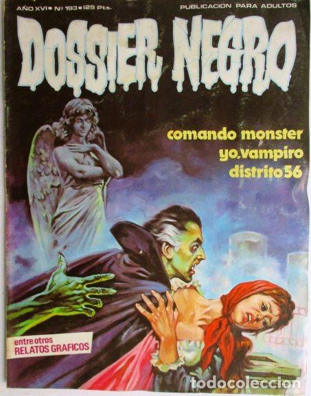 C&oacute;mics: Dossier negro 193