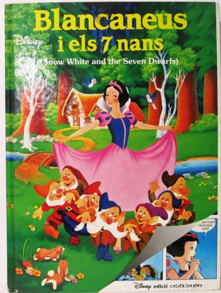 Fumetti: DISNEY - BLANCANEU I ELS 7 NANS - CATALA / ANGLES - TAPA DURA COMIC