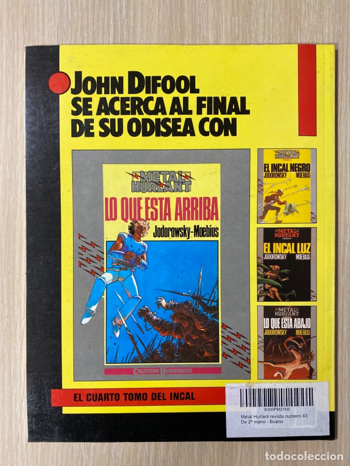C&oacute;mics: C&Oacute;MIC - METAL HURLANT - Espa&ntilde;ol - Foto 2