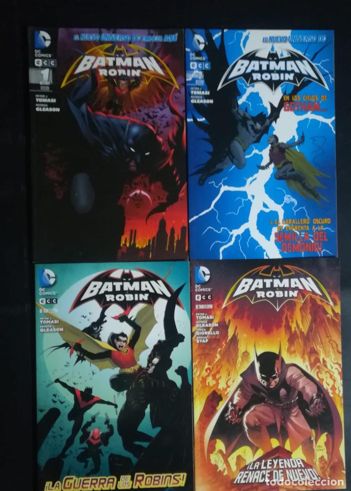 C&oacute;mics: BATMAN Y ROBIN 1,2,3,4 BUEN ESTADO - Foto 1
