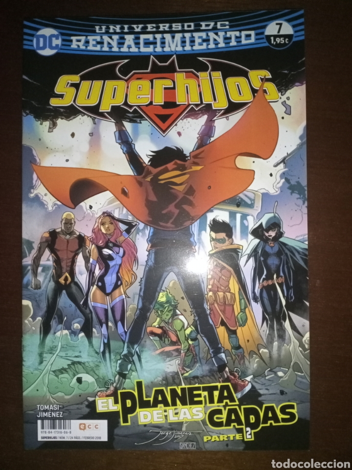 C&oacute;mics: Universo DC Renacimiento Superhijos 7 cj59