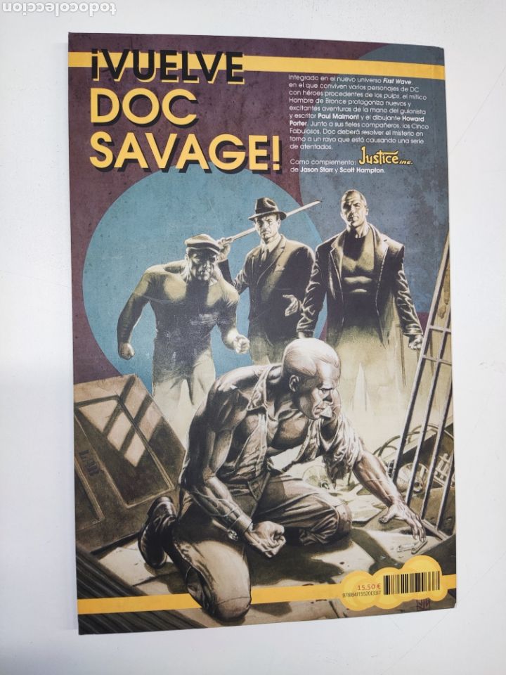C&oacute;mics: DOC SAVAGE EL SE&Ntilde;OR DEL REL&Aacute;MPAGO ( EL HOMBRE DE BRONCE VERTICE ) ECC - Foto 3