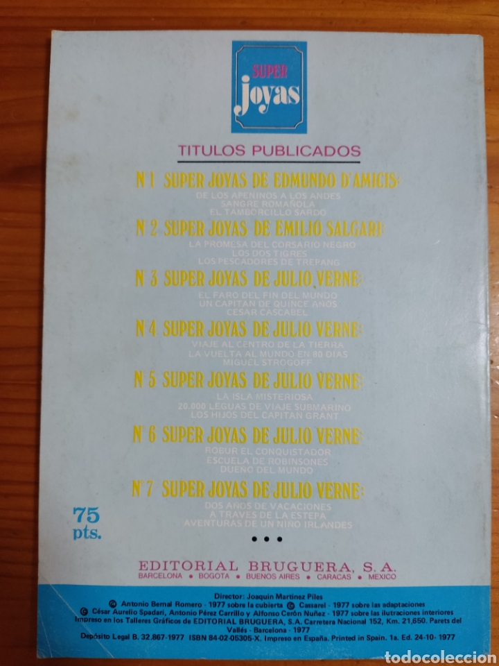 C&oacute;mics: Super joyas de julio Verne y Emilio Salgari - Foto 4