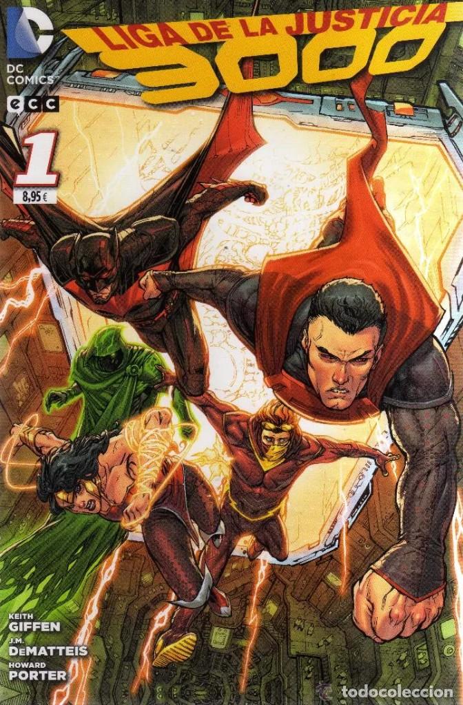 C&oacute;mics: LIGA DE LA JUSTICIA 3000 N&ordm; 1 - ECC - IMPECABLE - Foto 1