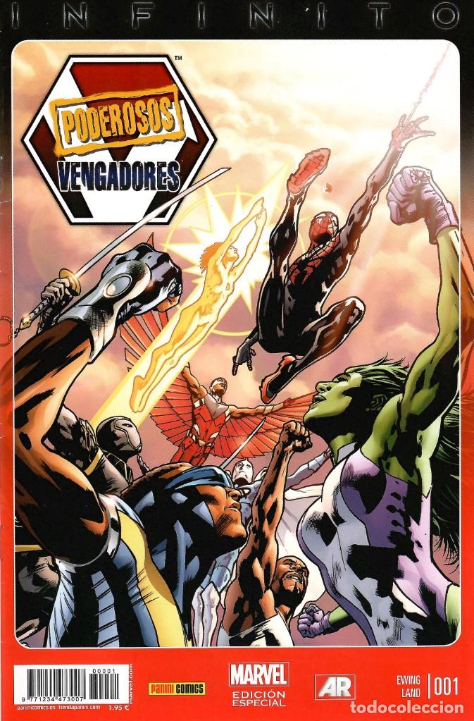 C&oacute;mics: PODEROSOS VENGADORES INFINITO N&ordm; 1 MARVEL 2013 - Foto 1