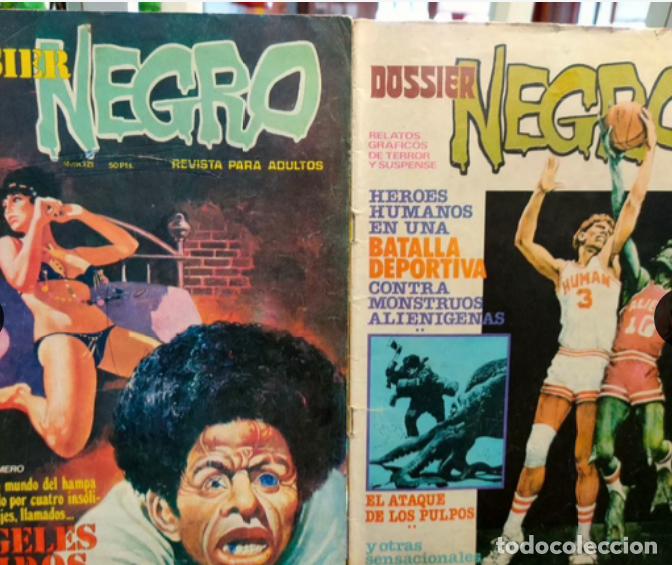 C&oacute;mics: DOSSIER NEGRO.COMIC 1978..N&deg; 106 Y 121 - Foto 1