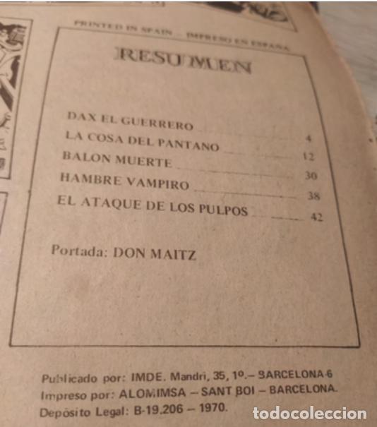 C&oacute;mics: DOSSIER NEGRO.COMIC 1978..N&deg; 106 Y 121 - Foto 7