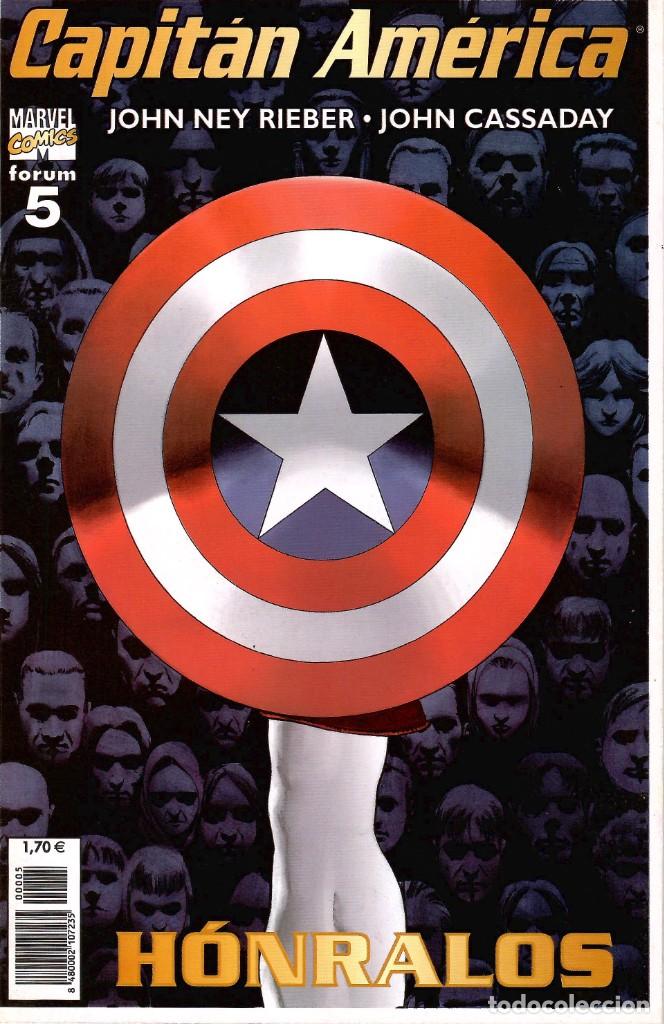 C&oacute;mics: CAPITAN AMERICA VOL 5 N&ordm; 5 MARVEL2005 - Foto 1