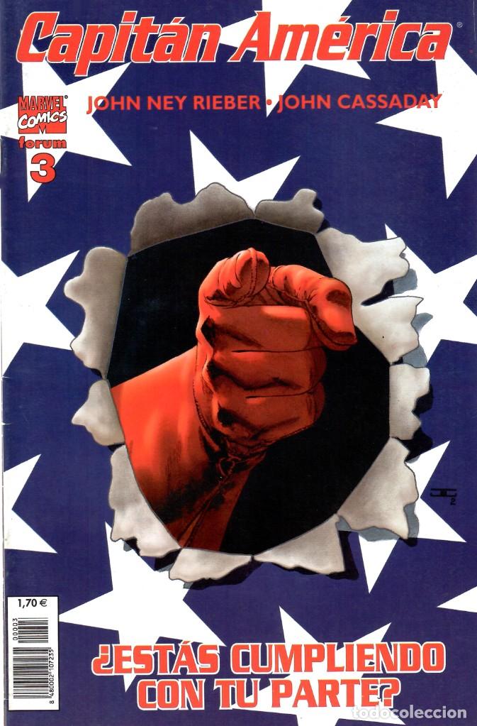 C&oacute;mics: CAPITAN AMERICA VOL 5 N&ordm; 3 MARVEL 2003 - Foto 1