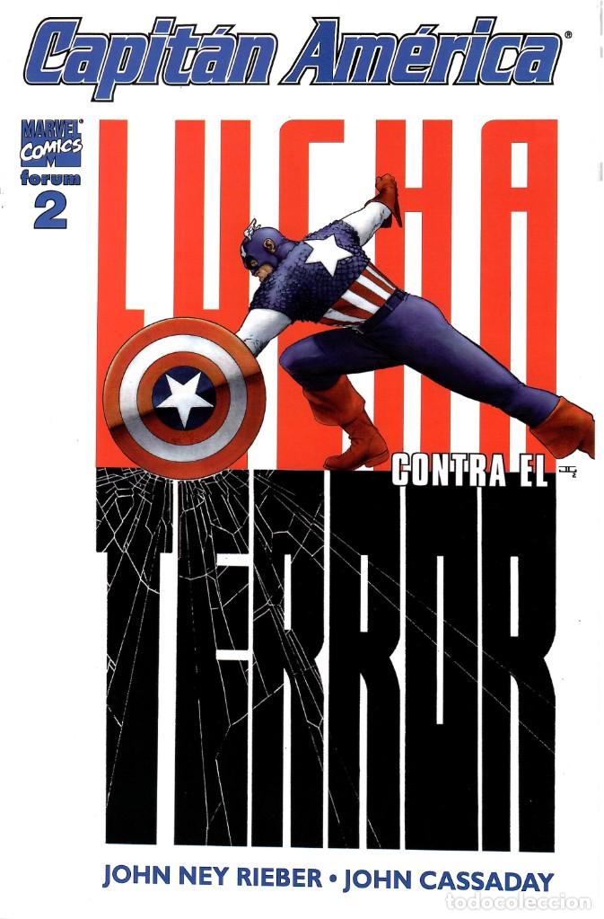 C&oacute;mics: CAPITAN AMERICA LUCHA CONTRA EL TERROR VOL 5 N&ordm; 2 MARVEL 2003 - Foto 1