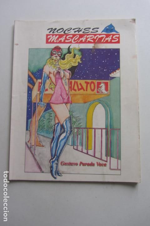 C&oacute;mics: NOCHES DE MASCARITAS GUSTAVO PARA VACA COMIC SOBRE CARNAVAL CANARIAS arx167