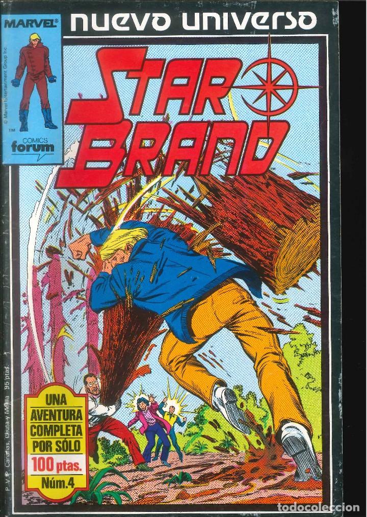 Fumetti: STAR BRAND C&Oacute;MICS F&Oacute;RUM MARVEL N&Uacute;MERO 4 BOX 4