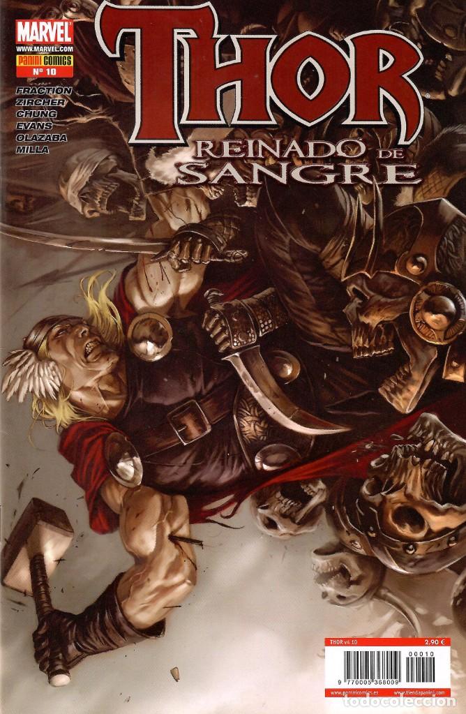 C&oacute;mics: THOR VOL 4 N&ordm; 10 MARVEL 2009 REINADO DE SANGRE - Foto 1