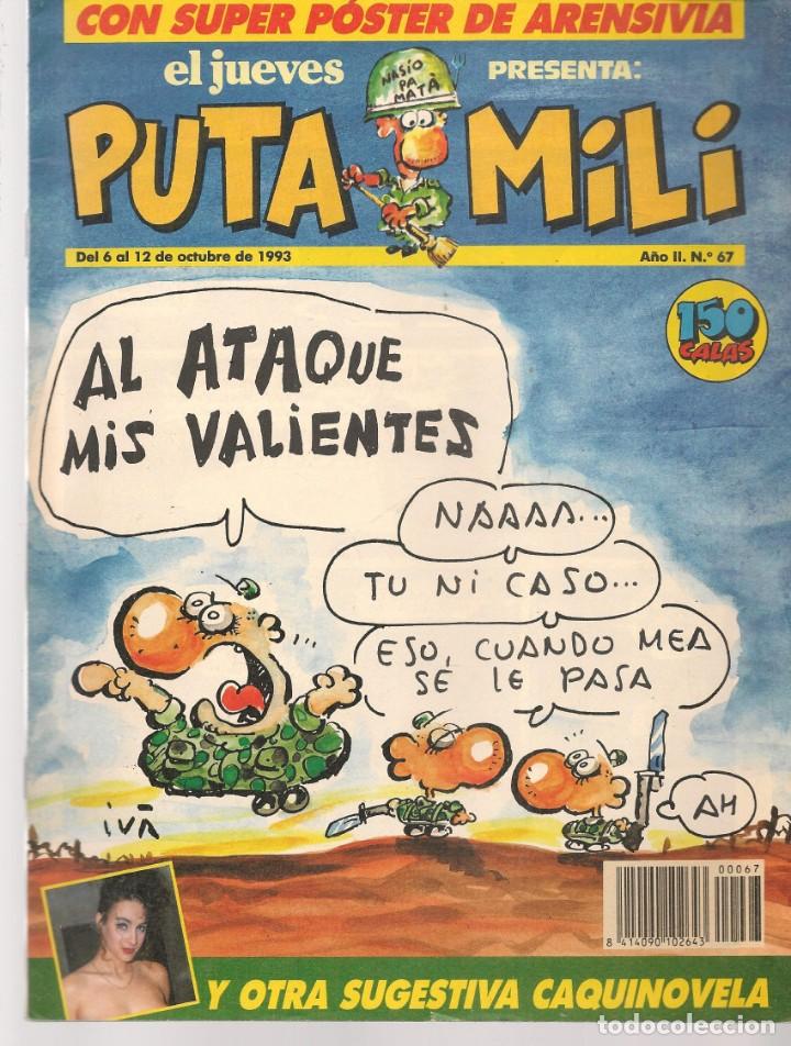 C&oacute;mics: PUTA MILI. N&ordm; 67. 12 OCTUBRE 1993. (C/A51) - Foto 1