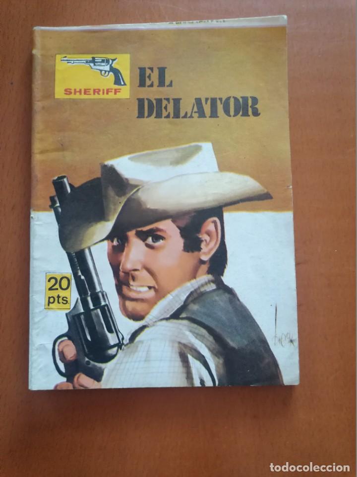 C&oacute;mics: COLECCION SHERIFF * EL DELATOR * ED. VILMAR * NOVELA GRAFICA - Foto 1