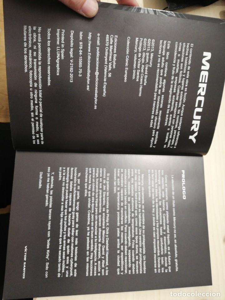 C&oacute;mics: MERCURY. DAVID BRA&Ntilde;A / ABEL CICERO HERMO. 2013 - Foto 3