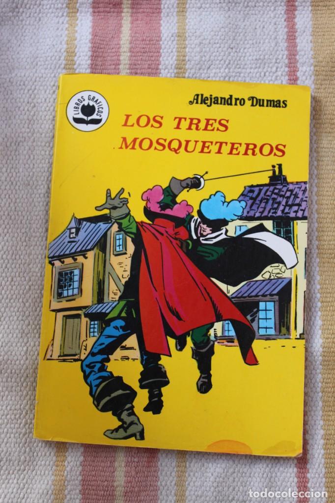 C&oacute;mics: LIBROS GRAFICOS N&ordm; 6; LOS TRES MOSQUETEROS; ALEJANDRO DUMAS - Foto 1