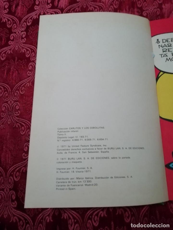 C&oacute;mics: Carlitos y los cebollitas 1971 pastas duras burublan ediciones - Foto 4