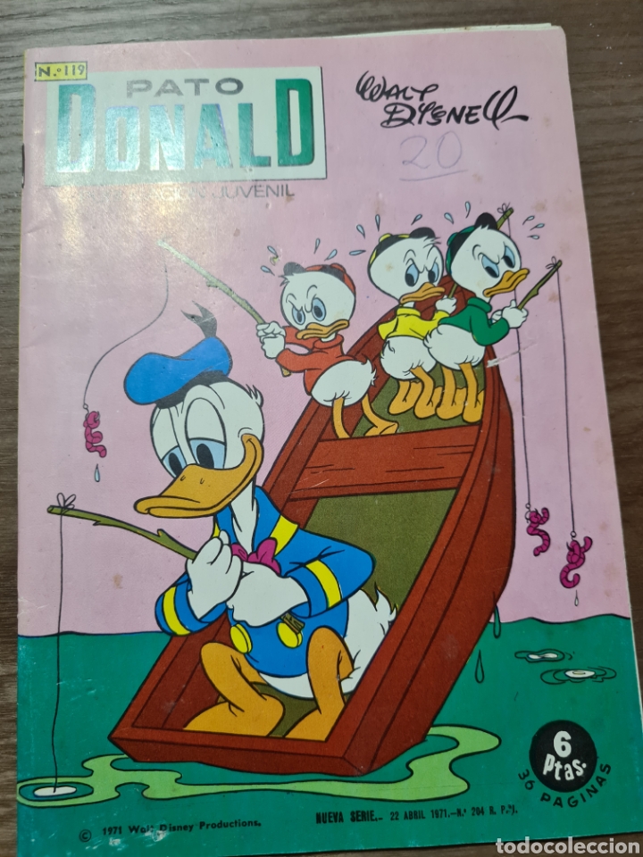 C&oacute;mics: PATO DONALD N&ordm; 119 A&Ntilde;O 1971 - Foto 1