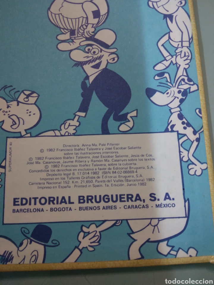 C&oacute;mics: Los pitufos, Ediciones Bruguera, tomo 40 - Foto 3