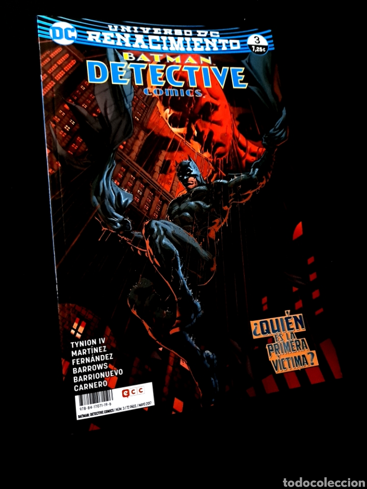 C&oacute;mics: DE KIOSCO BATMAN DETECTIVE COMICS 3 UNIVERSO DC RENACIMIENTO ECC - Foto 1
