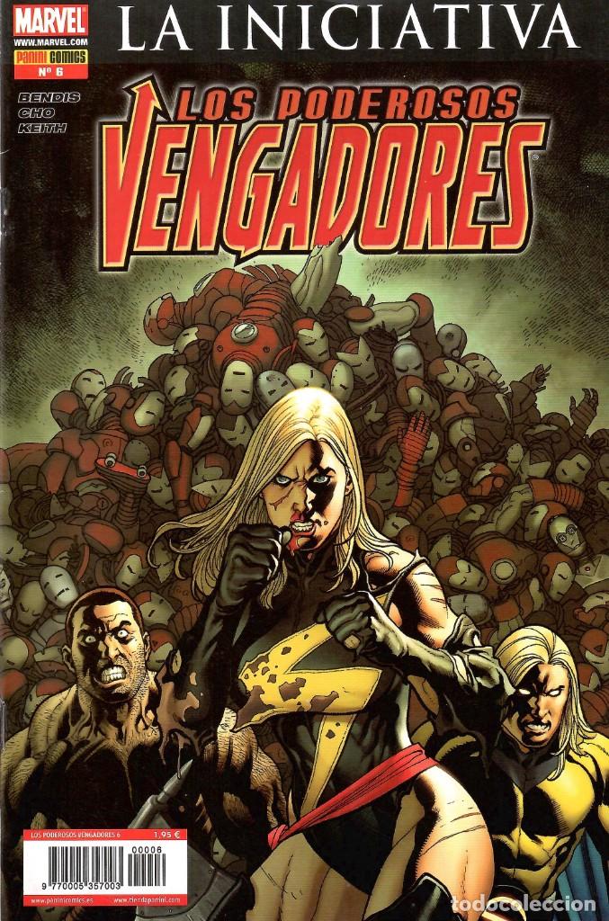 C&oacute;mics: PODEROSOS VENGADORES LA INICIATIVA N&ordm; 6 MARVEL 2008 - Foto 1