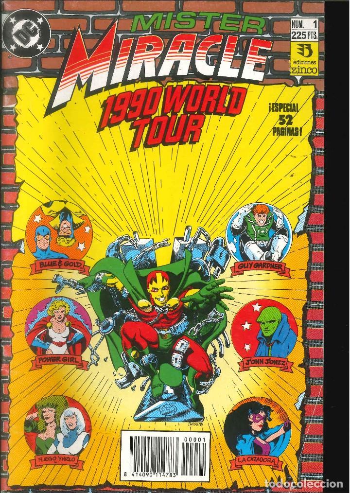 C&oacute;mics: MISTER MIRACLE EDICIONES ZINCO DC N&Uacute;MERO 1 BOX 5 - Foto 1