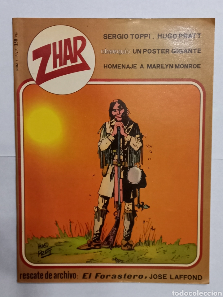 C&oacute;mics: C&oacute;mic vintage Zhar 1983 Hugo Pratt - Foto 1