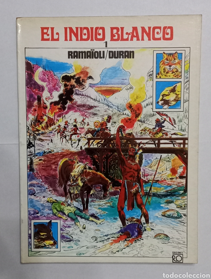 C&oacute;mics: C&oacute;mic vintage el indio blanco 1 - 1981 - Foto 1