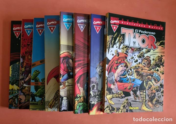 C&oacute;mics: biblioteca marvel - thor 1 a 8 - Foto 1