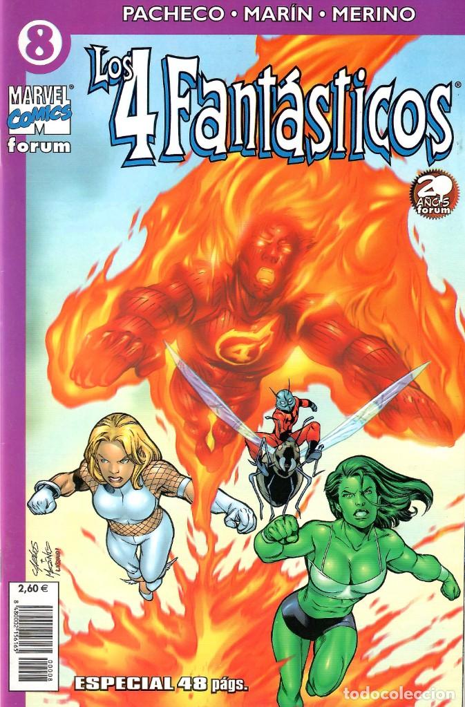 C&oacute;mics: LOS 4 FANTASTICOS N&ordm; 8 VOL 4 MARVEL 2001 - Foto 1