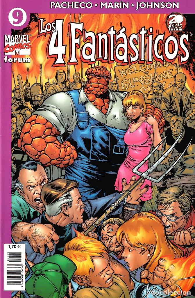 C&oacute;mics: LOS 4 FANTASTICOS N&ordm; 9 VOL 4 MARVEL 2001 - Foto 1
