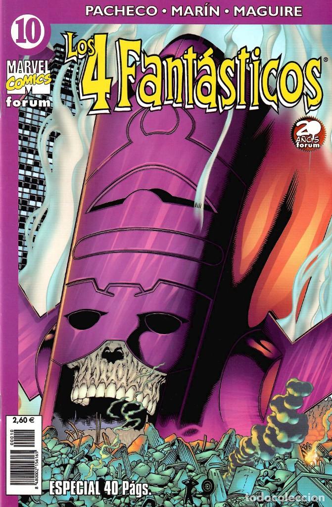C&oacute;mics: LOS 4 FANTASTICOS N&ordm; 10 VOL 4 MARVEL 2001 - Foto 1